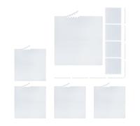 Relaxdays Suelo Goma, 60x60cm, 24 Esterillas Fitness con Borde, Goma EVA, 3m², Gimnasio, Alfombra Puzle, Protector, Blanco