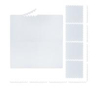 Relaxdays Suelo Goma, 60x60cm, 8 Esterilla Fitness con Borde, Goma EVA, 3m², Gimnasio, Alfombra Puzle, Protector, Blanco