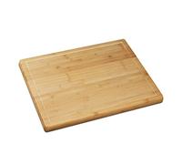 Relaxdays Tabla Cortar Cocina, Cubre Encimera, Tapa, Protector Vitrocerámica, Bambú, 1 Ud., 2 x 56,5 x 50 cm, Marrón