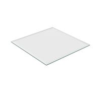 Relaxdays Tablero de vidrio templado 8 mm transparente