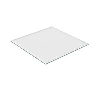 Relaxdays Tablero de vidrio templado 8 mm transparente