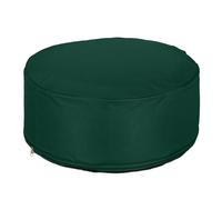 Relaxdays Taburete hinchable para exteriores verde verde oscuro
