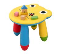 Relaxdays Taburete Infantil Rana, 26 cm de Altura, Multicolor