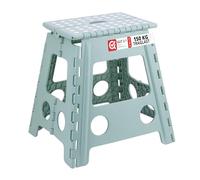 Relaxdays Taburete Plegable Portátil para Baño, Escalón Infantil y Viajes hasta 150 kg, 39x39x32 cm, Color a Elegir