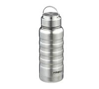 Relaxdays 400 ml Termo para Café Acero Inoxidable, Botella Térmica Hermética, 400ml, Bebidas Calientes y Frías, Plateada
