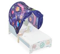 Relaxdays Tienda de Campaña para Cama Infantil, Diseño Espacial, 220 x 79 cm, Dosel Niños, Tipi, Pop-Up, Multicolor, Poliéster