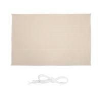 Relaxdays Toldo vela rectangular beige beige