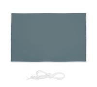 Relaxdays Toldo vela rectangular gris gris