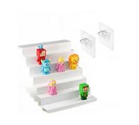 Relaxdays Tonies - Estantería magnética para 50 Figuras (Metal, 28 x 34 x 35 cm), Color Blanco