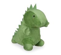 Relaxdays Tope para puerta de dinosaurio verde