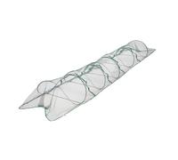 Relaxdays Túnel Cultivo, 5,5 m, Protector Huerto Malla, Anti Insectos, Red Hortalizas, Montaje Pop Up, Plegable, Verde, 60% Plástico