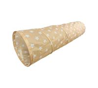 Relaxdays Túnel de juego 180 cm beige,blanco