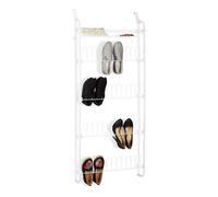 Relaxdays Zapatero colgante para 12 pares blanco