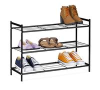 Zapatero organizador de calzado soporte para zapatos ligero 3 niveles moderno