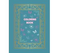 Relaxing Floral & Heart Designs Coloring Book for Children and Adults