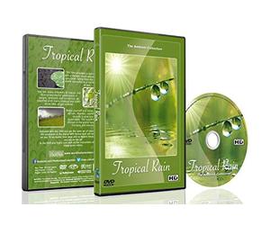 Relaxing Nature DVD - Tropical Rain - Soothing Scenes with Thunder Sounds Filmed in the World Famous Bali Rice Terraces and Mountain Lakes