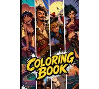 Relaxing Ocean Coloring Book: Mermaids, Pirates, Ships, Sea Life and Underwater Adventures for Stress Relief and Relaxation