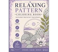 Relaxing Pattern Coloring Book