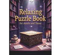 Relaxing Variety Puzzle Book for Adults and Teens (Large Print): Stress-Free Brain Workouts with Sudoku, Word Search, Cross Sum & Equation Solver Puzzles - Includes Full Solutions