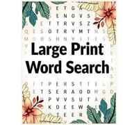 Relaxing Word Search for Adults: Large Print Puzzle Book for Easy Reading and Brain Boosting Fun: 100+ Stress-Relieving Word Search Puzzles for ... Easy Vision | Travel, Nature, Hobbies & More!