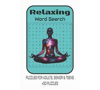 Relaxing Word Search Puzzle Book: Word Searches with Easy to Read about Meditation , Relaxing Activities, Energy and more | 6x9 inches, 110 Pages | ... Gift for Vacations, Holidays and Spare Time.