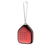 RELAXOUND Jingle Bells Red Stars - Adorno acústico para árbol de Navidad con detector de movimiento, color rojo