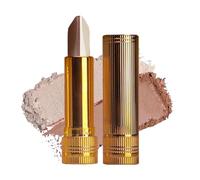 Relaxrich Gradient Three-Color Eyeshadow Stick, Portable Eye Shadow Pen gradients Stick, Cream & Shimmery Eyeshadows, Glitter Gradient Eyeshadow (A)