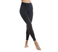 Relaxsan Zero 3200 (Negro, L) Pantalón Térmico Mujer Malla Térmica Ropa Interior en Lana Merino y Fibra Dryarn