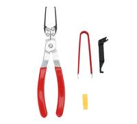 Relay and Removal Tool Multi Purpose Automotive Relay Puller Pliers Puller Tool Premium Forged Metal Stainless Steel Insulated Handle for Car Dashboard Electronics 4 Pieces