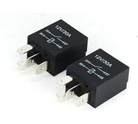 Relay Automotive Car de EFI Relé 1 2V/24V 30A 4/5 Pies Luz antiniebla la bomba aceite impermeable(24V 4 feet)