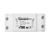 Relay domótico Sonoff RFR2 Wi-Fi RF 433MHz control remoto, integración Alexa, Google Home