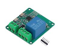 Relay Module WiFi Wireless Board Remote Switch Control Accessory DC 5V 10A ESP8266 Smart Switch Relay Module for Artificial Intelligence and Intelligent Control Printed Circuit (1 Gang)