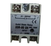 Relay Single-Phase AC Solid State Relay SSR-80DA Load 80A(SSR-80DAH) Control Relays