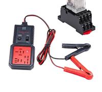 Relay Tester - Herramienta de Diagnóstico de Circuito Automotriz,Comprobador de circuitos de automóvil | para Sedán SUV RV Taller Doméstico Industrial Carretera Lateral