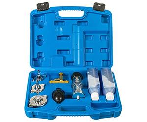 RELD Professional Detector de Culata Probador de Juntas de Cabeza Detector de Fugas CO2 Universal para Todos los automóviles y Motocicletas Detector de Fugas Motor rápido con Caja y 500 ml de líquido