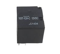 Relé, 103T-1CH-C, 12 V DC, 10 pines