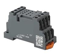 Relé 12V 24V DC 220V AC bobina alta relé de propósito general con base de zócalo de 8 pines y 14 pines(DC12V,Small 14Pin Base)