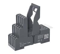 Relé 12V 24V DC 220V AC bobina alta relé de propósito general con base de zócalo de 8 pines y 14 pines(DC24V,Small 14pin Base-F)
