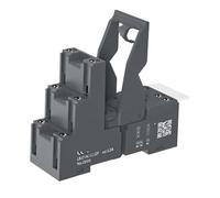 Relé 12V 24V DC 220V AC bobina alta relé de propósito general con base de zócalo de 8 pines y 14 pines(DC12V,Small 8Pin Base-F)