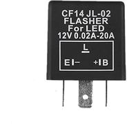 Relé 12V 3 pines CF13 CF14 JL-02 relé intermitente electrónico for coche for fijar luz LED señal de giro hiperflash