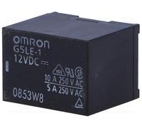 Rele 12vdc 1cto 16a/250vcc spst omron g5le-1-e-12