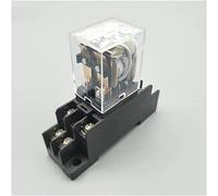 Relé 1pc Ly2nj HH62P HHC68A-2Z Micro mini relé electromagnético 1 0a 8pin Bobina Dpdt con base de enchufe DC12V, 24V AC110 AC220V(Other Voltages)