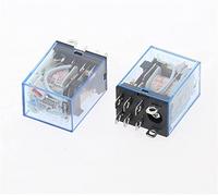 Relé 1pc Ly2nj HH62P HHC68A-2Z Micro mini relé electromagnético 1 0a 8pin Bobina DPDT DC12V, 24V AC110V 220V(AC 380V)
