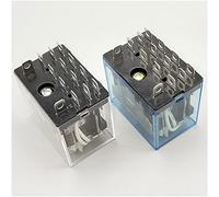 Relé 1Pc LY4NJ HH64P Mini P143 14 Pin 10A con LED intermedio 12VDC 24VDC 220V de conmutación propósito general(DC12V)