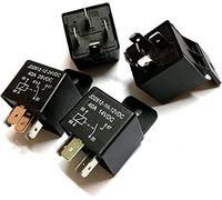 Relé 1pcs 4 Pin 5 0A 12V automotrices de retransmisión automóviles impermeables normalmente se abre DC12V 24V 28V for el aire acondicionado la cabeza(4pin 12-14V 40A)