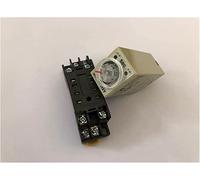 Relé 1S~3Min H3Y-2 de retardo tiempo encendido Temporizador estado sólido 3Min 12V/24V/36V/110V/220V