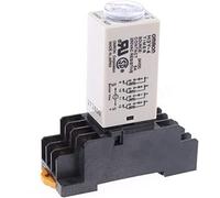 Relé 220V 5A H3Y-4 H3Y Temporizador de retardo tiempo 0-10 segundos