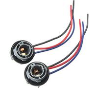 Relé 2pcs/lote 1157 BOMBLEBLE BAY15D Soporte de lámpara P21/5W Conector base del adaptador for accesorios for automóviles plástico luz freno
