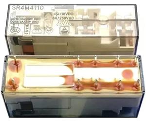 Relé 2pcs relé SR4M4024 SR4M4048 SR4M4110 SR4M4012(SR4M4110 110VDC)