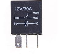 Relé 30A automotriz 12V 5 pines de retardo tiempo SPDT encendido 10 segundos 3